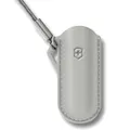 Produktbild: Victorinox Lederetui für Classic Taschenmesser Mystical Morning hellgrau Ledersc