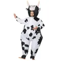 Produktbild: Aufblasbares Kuh Kostüm Erwachsene Karneval Fasching Unisex 150-190cm Polyester