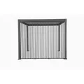 Produktbild: Gardenson Lamellenteil, Anthrazit, Metall, 93x240x10 cm, Sonnen- & Sichtschutz, Pavillons & Pergolas, Pergolas