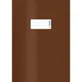 Produktbild: HERMA Heftumschlag mit Baststruktur braun Kunststoff DIN A4 (4008705074476)