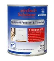 Produktbild: einfach Schöner 750 ml PU-Hybrid Fenster & Türenlack, blockfest Weiß Seidenmatt