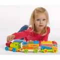 Produktbild: Eichhorn Color kleiner Zug Holzspielzeug Spielen Bausteine Motorik Koordination