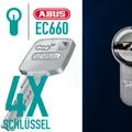 Produktbild: ABUS EC660 45/50 Türzylinder Schließzylinder Doppelzylinder • Sicherheitskarte