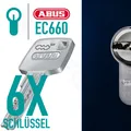 Produktbild: ABUS EC660 45/50 Türzylinder Schließzylinder Doppelzylinder • Sicherheitskarte