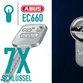 Produktbild: ABUS EC660 45/50 Türzylinder Schließzylinder Doppelzylinder • Sicherheitskarte