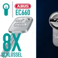 Produktbild: ABUS EC660 45/50 Türzylinder Schließzylinder Doppelzylinder • Sicherheitskarte