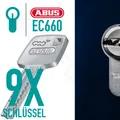 Produktbild: ABUS EC660 45/50 Türzylinder Schließzylinder Doppelzylinder • Sicherheitskarte