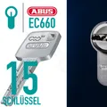 Produktbild: ABUS EC660 45/50 Türzylinder Schließzylinder Doppelzylinder • Sicherheitskarte