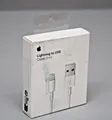 Produktbild: Apple USB-Kabel USB 2.0 USB-A Stecker MD818ZM/A 1.00 m Weiß NEU