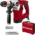 Produktbild: Einhell - Bohrhammer Te-rh 32 4f Kit (1250 W, 5 Joule, 32 Mm Bohrleistung In Beton, Sds-plus, Anti-vibrationsgriff, Inkl. E-box, 3 Bohrer, Spitzz- Und Flachmeißel)