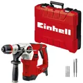 Produktbild: Einhell Bohrhammer TE-RH 32 4F Kit (1250 W, 5 Joule, 32 mm Bohrleistung in Beton, SDS-Plus, Anti-Vibrationsgriff, inkl. E-Box, 3 Bohrer, Spitzz- und Flachmeißel)