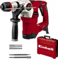 Produktbild: Einhell TE-RH 32 4f Kit Bohrhammer 1250 W 5 Joule  3 Bohrer Koffer SDS Plus