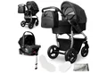 Produktbild: bergsteiger Kombi-Kinderwagen Babywagen Capri 3in1, Kombikinderwagen Komplettset, (10-tlg)