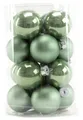 Produktbild: TrendLine Weihnachtskugeln aus Glas Ø 3,5 cm salbeigrün 16 Stück