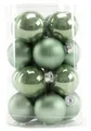 Produktbild: TrendLine Weihnachtskugeln Mini Glas Ø35mm salbeigrün 16 Stk. Christbaumschmuck