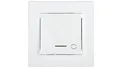Produktbild: Schneider ASFORA Treppenschalter mit Hintergrundbeleuchtung, weiß EPH1500121