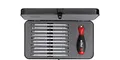 Produktbild: Wiha Professionelles Schraubendreher Set mit verstellbaren Wechselklingen I inklusive Box I 12-teilig I Chrom-Vanadium-Molybdän Stahl Werkzeug I SoftFinish Griff I Rolltasche (00623)