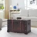 Produktbild: Vintage Schatztruhe Holz 66 X 38 X 40 Cm - Vidaxl