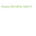 Produktbild: Pioneer GM-A6704 1025117 (0884938340274)