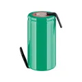 Produktbild: Goobay 72806 Nickel-Metallhydrid Akku (NiMH), 1, 2 V, PVC, Lötfahne (Z), Sub-C, 2500 mAh, Lötfahne (Z)
