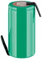 Produktbild: Goobay® Sub-C, 2500 mAh, Lötfahne (Z) Akku, 1 Stk. unverpackt, (NiMH), 1,2 V