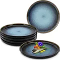 Produktbild: Sänger Speiseteller, Blau, Stein, 6-teilig, Rund, kratzfest, Essen & Trinken, Geschirr, Teller, Speiseteller