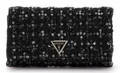 Produktbild: GUESS Giully Mini Xbody Flap Organizer Umhängetasche Tasche Black / Gold schwarz