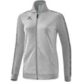 Produktbild: Erima Essential Team Track Top Jacke Hellgrau meliert/schiefergrau