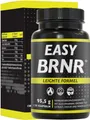 Produktbild: BRNR EASY BRNR Leichte Formel 5in1, Stoffwechsel-Kur mit Cholin, Blutzuckerspiegel-Rezeptur mit Chrom, Ballaststoff Glucomannan, Grüntee Extrakt, 120 Kapseln