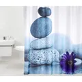 Produktbild: Sanilo Duschvorhang, Polyester, Energy Stones - grau