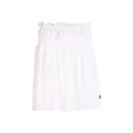 Produktbild: Vishes kurzer Basic Damenrock in weiß I Einheitsgrößen 34-46 I Handgefertigt aus 100% Baumwolle I Rock mit Strechbund I Ideal für warme & kalte Monate I Nachhaltige Alternative Bekleidung