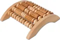 Produktbild: HOFMEISTER® Massage-Gerät aus Buchen-Holz, gegen Verspannungen & Schmerzen, Wellness & Entspannung für die Füße, Naturprodukt aus Europa, Fuss-Massage-Roller, 28 cm