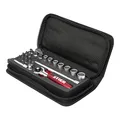 Produktbild: STIER Steckschlüssel- und Bit-Satz, 24-teilig, 1/4 Zoll, Multifunktions-Umschaltknarre, Pozidriv-Bit, Innensechskant-Bit, Torx-Bit, in Handwerkertasche