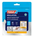 Produktbild: Tesa Dichtungsband tesamoll 5428 Universal, für Spalten mit B 1-5 mm, Schaumstoff, weiß, 1 Rolle mit L 6 m x B 9 mm 672148