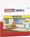 Produktbild: tesamoll Universal Schaumstoff Dichtung 6m x 9mm weiß selbstklebend für Fenster