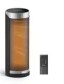 Produktbild: Dreo Heizlüfter Energiesparend, PTC Keramik Heizlüfte Leise, 70° Oszillierend Elektroheizung mit Fernbedienung, 12-Std-Timer, 3 Modi 3 Geschwindigkeiten, Überhitzungs-Kippschutz, Solaris Slim H3
