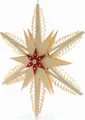 Produktbild: Fensterschmuck Holzstern mit Beleuchtung BxHxT 32x32x6cm NEU
