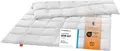 Produktbild: medium Daunendecke, Ganzjahresdecke, 135 x 200 cm, 90% Daunen / 10% Federn, Steppbett, sleepling