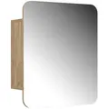 Produktbild: Vicco Badspiegelschrank, Honigeiche, Holzwerkstoff, 2 Fächer, Rechteckig, 60x50x17.4 cm, Badezimmer, Badezimmerspiegel, Spiegelschränke