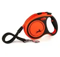Produktbild: flexi Hundeleine Hundeleine - Roll-Leine - Katzenleine - Xtreme L Tape 8m, Orange, (Packung)