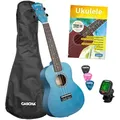 Produktbild: Cascha Linde Sopran Ukulele Set Blau