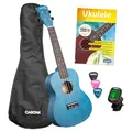 Produktbild: Concert Ukulele Linden Blue Set (incl. Bag, 3 Picks, Book, Tuner)