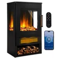 Produktbild: Ambiness Elektrokamin | 2 Heizstufen | 900W - 2000W | viele Modelle | LED - 3D Flammeneffekt mit Farbwechsel | inkl. Fernbedienung Timer & Thermostat | Überhitzungsschutz | Magnus