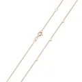 Produktbild: Materia Herz Kette Damen - 925 Silber Halskette Choker rosé vergoldet 42-45cm CO-35-Rose