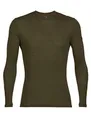 Produktbild: Icebreaker - Herren 175 Mittelschweres Everyday Top - Langarm Rundhals T-Shirt - 100% Merinowolle Basisschicht - Loden, S