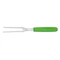 Produktbild: Victorinox Swiss Classic, Profi Tranchiergabel, Extra Scharfe Klinge, 15 cm, Robuster Kunststoffgriff, Rostfreier Stahl, grün