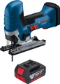 Produktbild: Bosch GST 18V-125 S Professional Akku Stichsäge 18 V 125 mm Brushless + 1x Akku 4,0 Ah - ohne Ladegerät