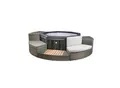 Produktbild: Whirlpool Netspa Octopus, Schwarz, Metall, Kunststoff, Leder, Lederlook, 73 cm, Freizeit, Pools und Wasserspaß, Whirlpools