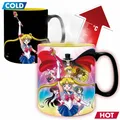 Produktbild: ABYStyle Heat Change Becher Sailor Moon - Group, Keramik, 460 ml, ABYMUGA560