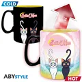 Produktbild: SAILOR MOON – Tasse mit Farbwechsel – 460 ml - Gruppe